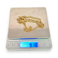 GOLD DEAL | 18ct (18K) Gold Refurbished 60cm Golden Echo Paperclip Figaro Chain