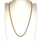 GOLD DEAL | 18ct (18K) Gold Refurbished 60cm Golden Echo Paperclip Figaro Chain