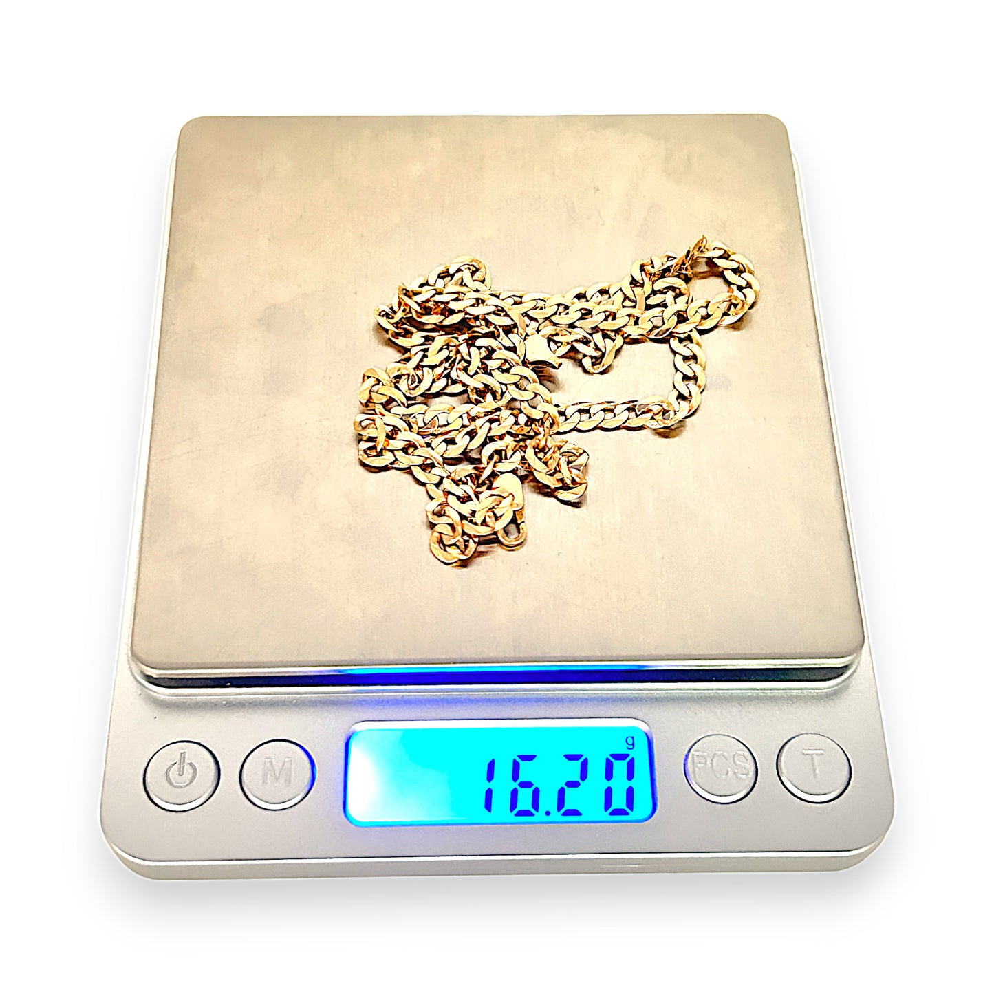 GOLD DEAL | 9ct (9K) Gold 57cm Linea Classic Curb Chain Refurbished