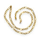 GOLD DEAL | 18ct (18K) Gold 48cm Soft Glide Figaro Chain Refurbished