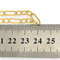 GOLD DEAL | 18ct (18K) Gold 48cm Soft Glide Figaro Chain Refurbished