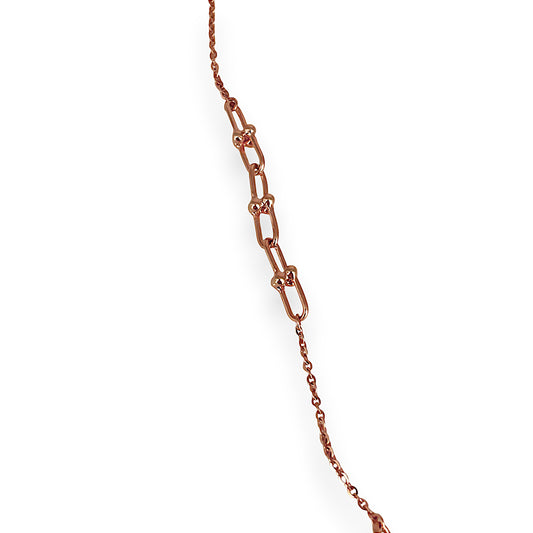 GOLD DEAL | 18ct (18K) Rose Gold Necklace Length 42cm