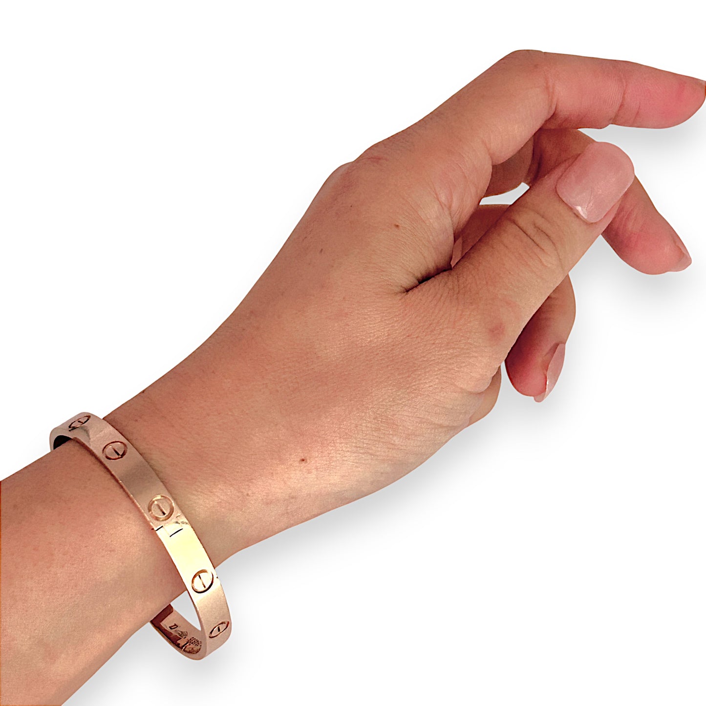 GOLD DEAL | 14K Rose Gold Oval Bangle Valuation $7,400