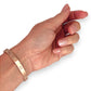 GOLD DEAL | 14K Rose Gold Oval Bangle Valuation $7,400