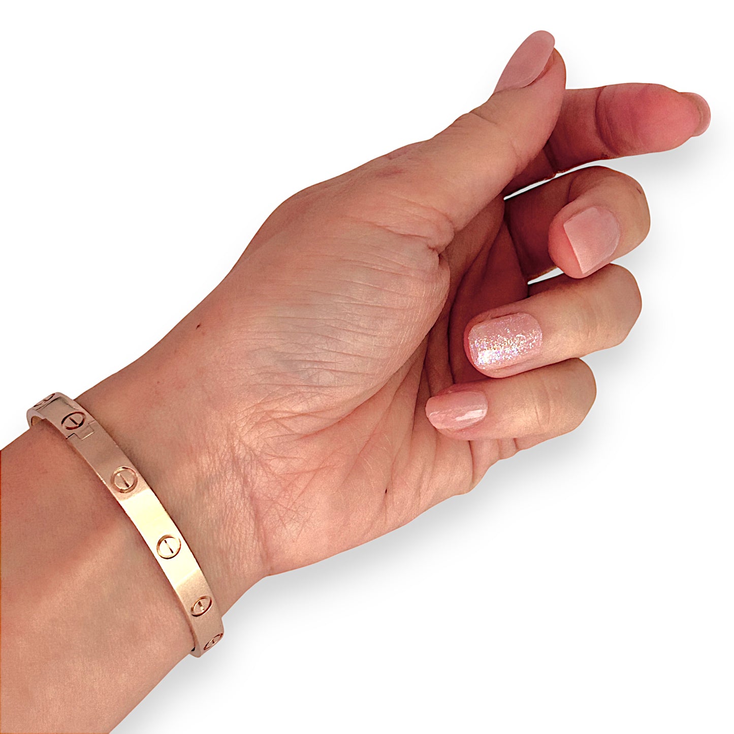 GOLD DEAL | 14K Rose Gold Oval Bangle Valuation $7,400