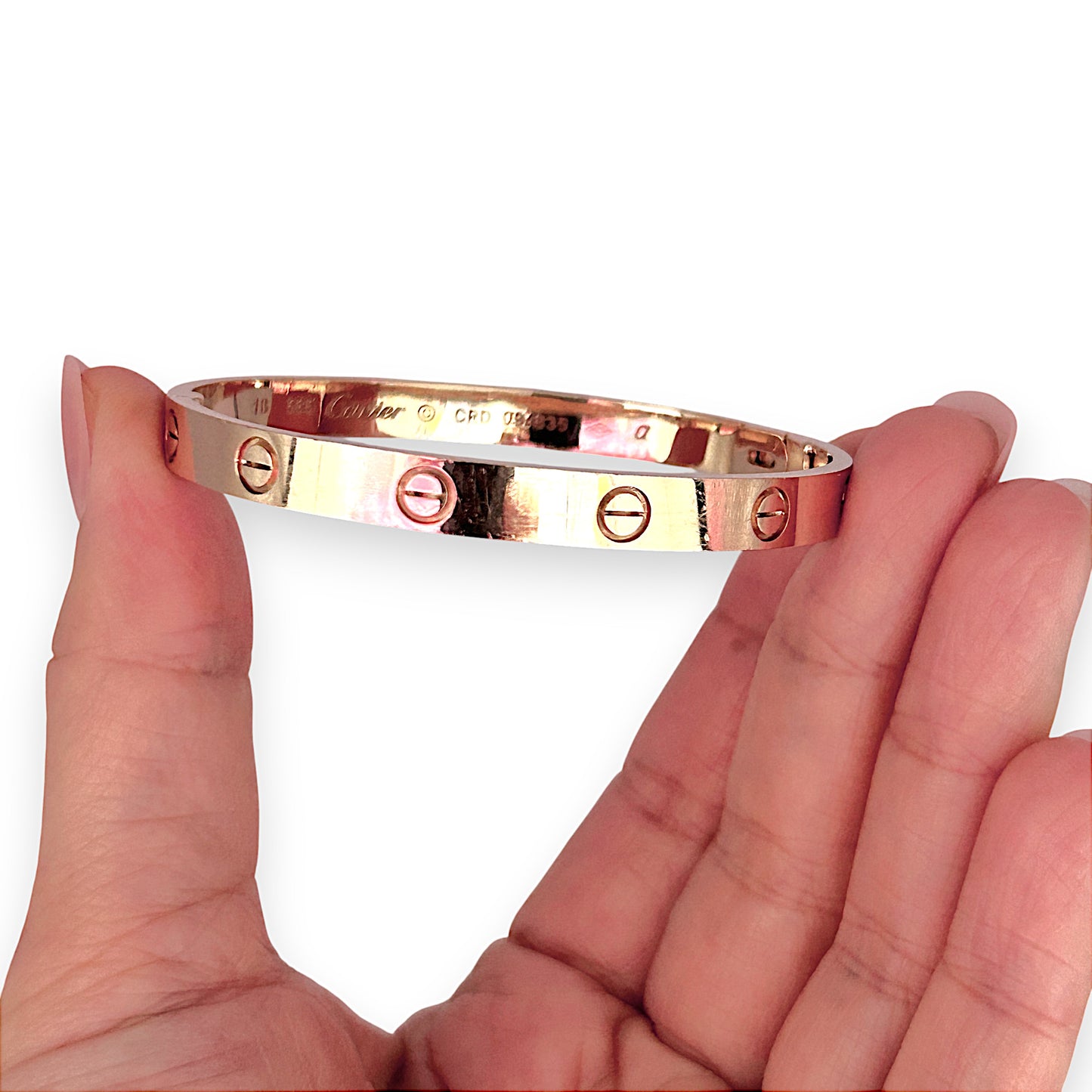 GOLD DEAL | 14K Rose Gold Oval Bangle Valuation $7,400