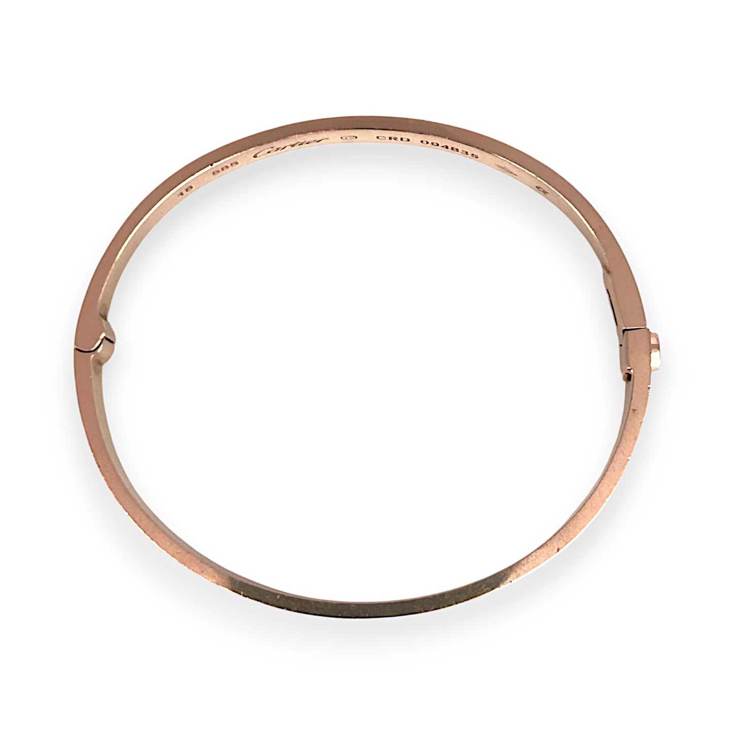 GOLD DEAL | 14K Rose Gold Oval Bangle Valuation $7,400
