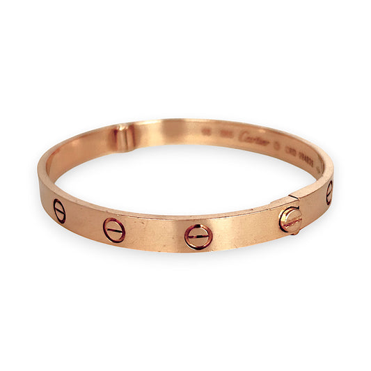 GOLD DEAL | 14K Rose Gold Oval Bangle Valuation $7,400