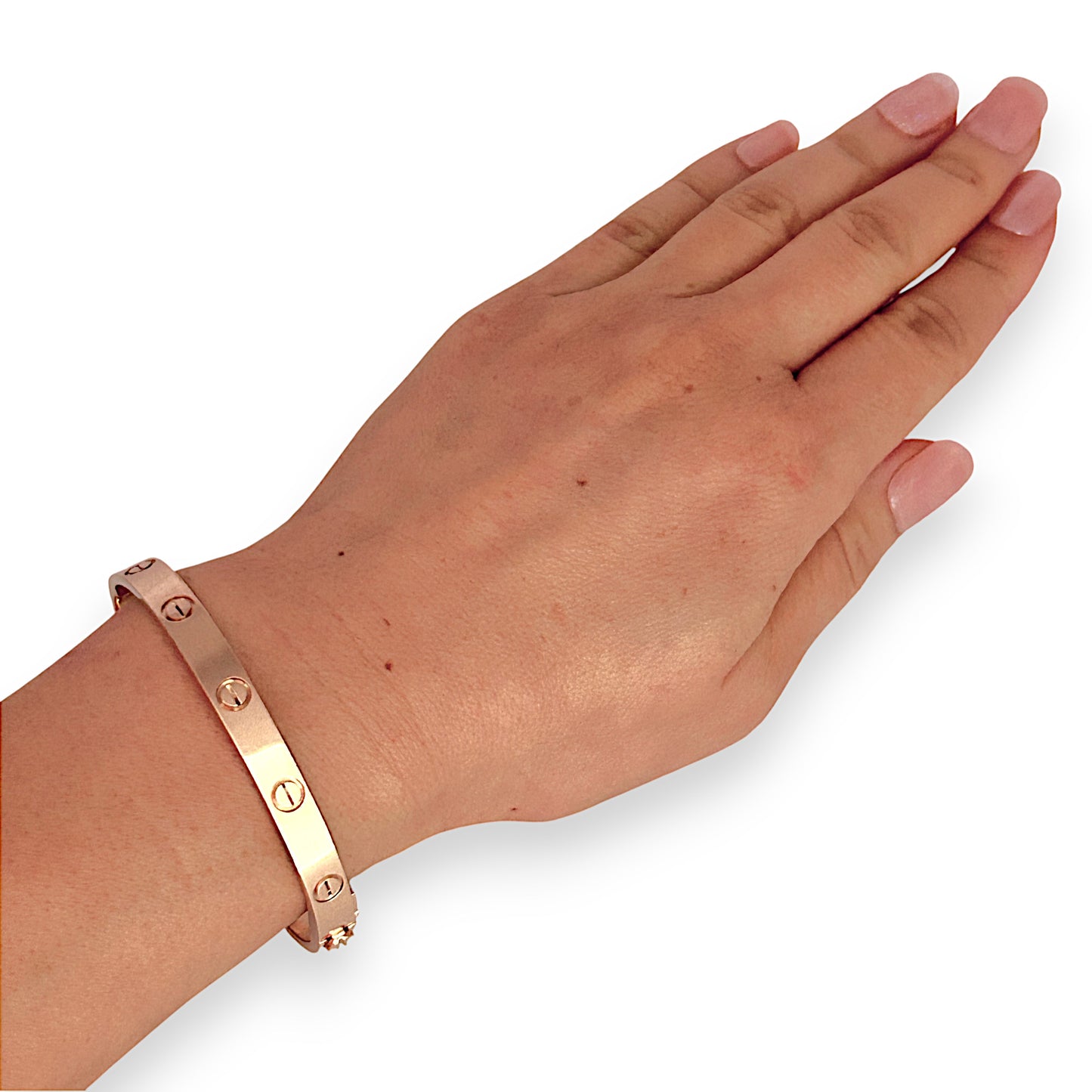 GOLD DEAL | 14K Rose Gold Oval Bangle Valuation $7,400