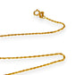 GOLD DEAL | 18K Gold Fine Rope Chain Length 42cm