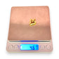 GOLD DEAL | 18ct (18K) Gold Round Cut Heart Pendant with Diamond