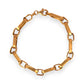 GOLD DEAL | 18ct (18K) Gold Broad Paperclip Bracelet Length 20cm
