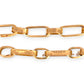 GOLD DEAL | 18ct (18K) Gold Broad Paperclip Bracelet Length 20cm