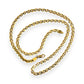 GOLD DEAL | 18ct (18K) Gold 60cm Ponderous Mariner Chain