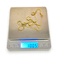 GOLD DEAL | 18K Gold UNOAERRE S-Link Chain Length 50cm