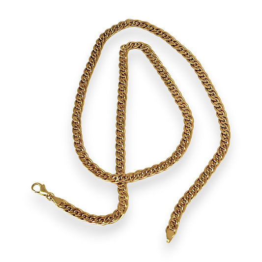 GOLD DEAL | 18ct (18K) Gold 60cm Signature Italian Double Curb Chain