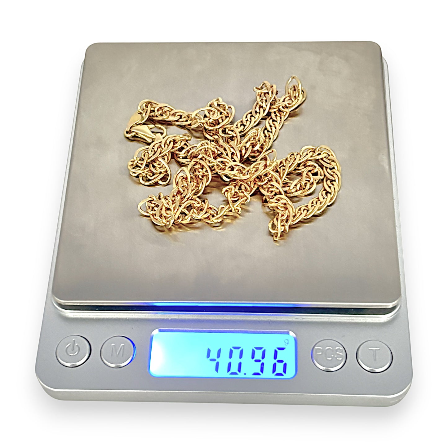 GOLD DEAL | 18ct (18K) Gold 60cm Signature Italian Double Curb Chain