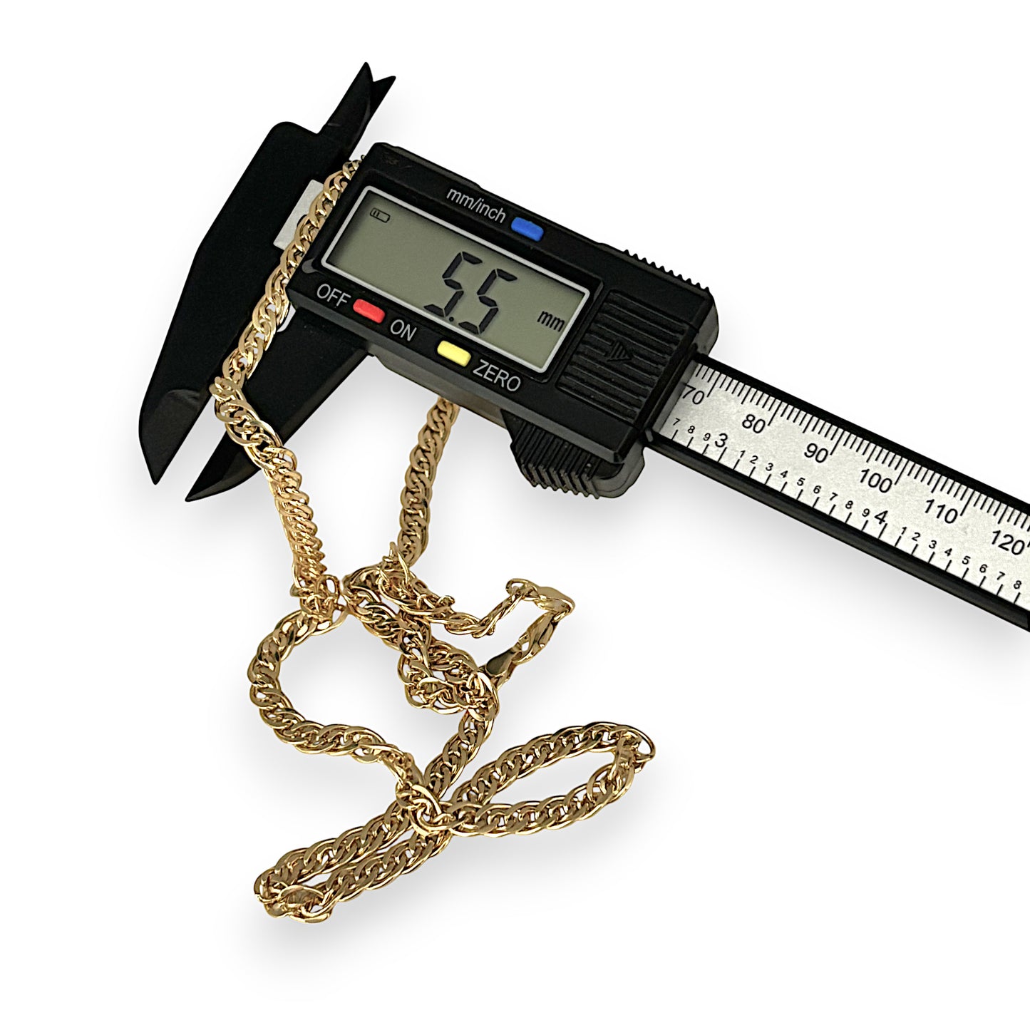 GOLD DEAL | 18ct (18K) Gold 60cm Signature Italian Double Curb Chain