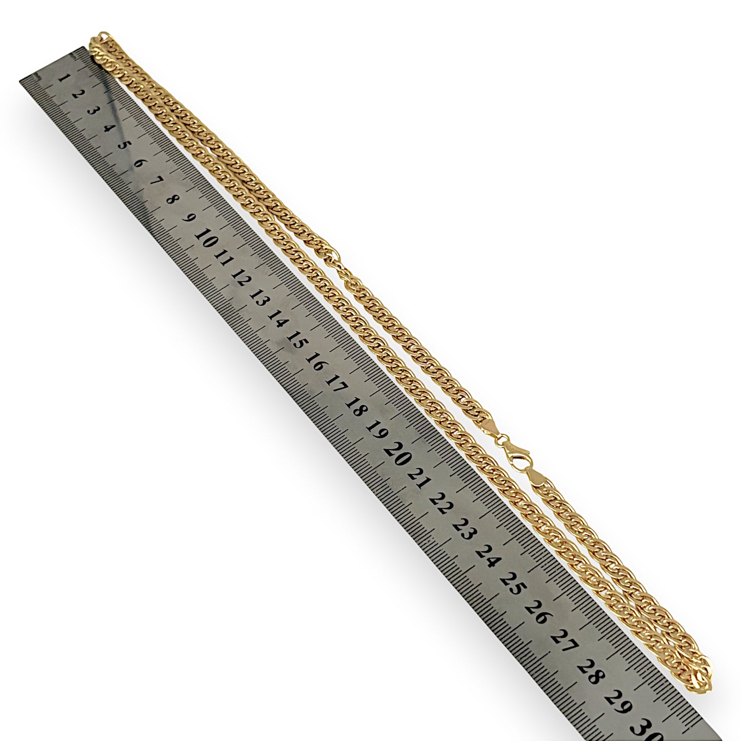 GOLD DEAL | 18ct (18K) Gold 60cm Signature Italian Double Curb Chain