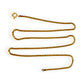 GOLD DEAL | 18ct (18K) Gold Round Link Snake Chain Length 48cm