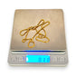 GOLD DEAL | 18ct (18K) Gold Round Link Snake Chain Length 48cm