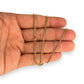 GOLD DEAL | 18ct (18K) Gold Round Link Snake Chain Length 48cm