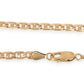 GOLD DEAL | 9ct (9K) Gold 60cm Polished Mariner Link Chain Valuation $3,390