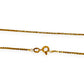 GOLD DEAL | 18ct (18K) Gold 57cm Gridline Box Chain