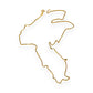 GOLD DEAL | 18ct (18K) Gold 57cm Gridline Box Chain