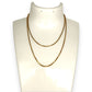 GOLD DEAL | 18ct (18K) Gold 57cm Gridline Box Chain