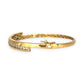 GOLD DEAL | FLASH SALE 10ct (10K) Gold Michael Hill Bangle Diamond TDW 1.88ct Valuation $10,650