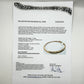 GOLD DEAL | FLASH SALE 10ct (10K) Gold Michael Hill Bangle Diamond TDW 1.88ct Valuation $10,650