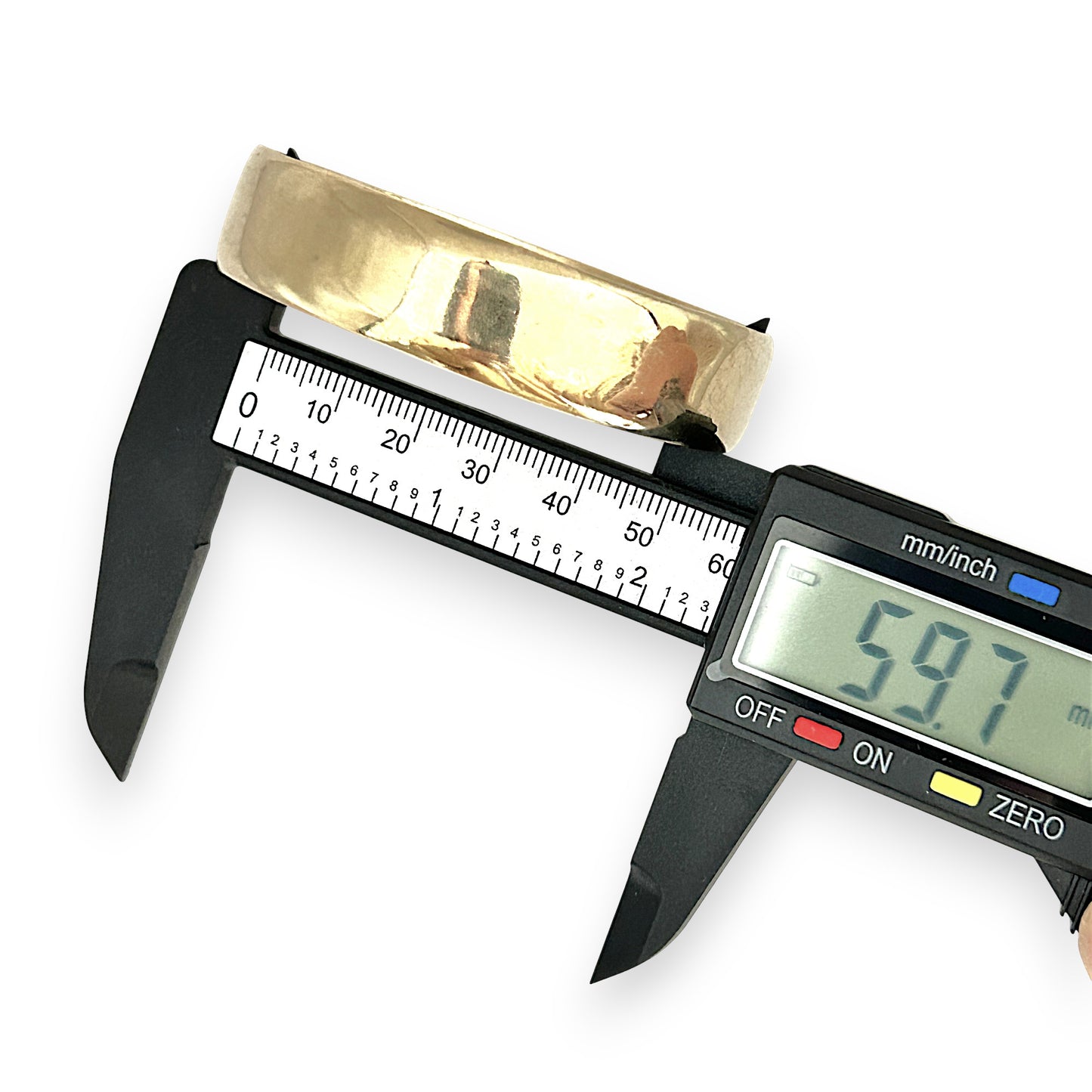 GOLD DEAL | 9ct (9K) Gold 59.7mm Refined Bold Bangle