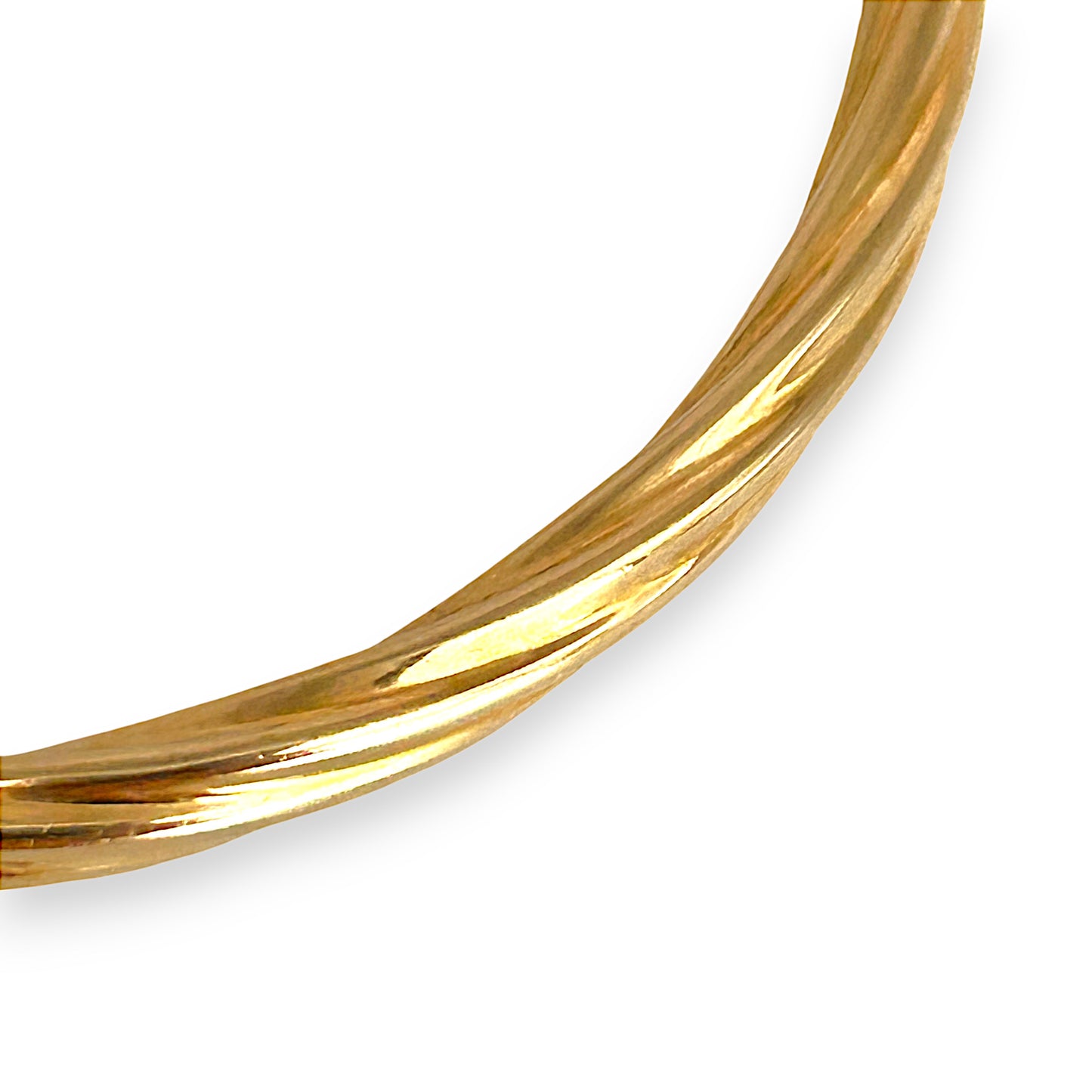 GOLD DEAL | 9ct (9K) Gold WaveLine Bangle