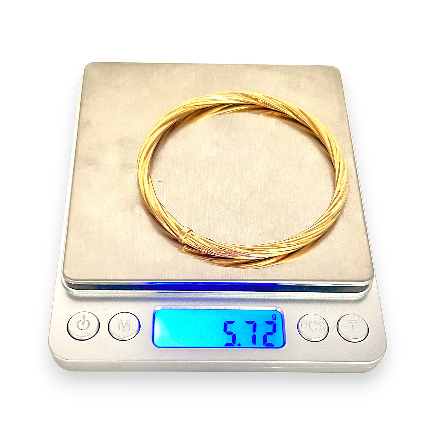 GOLD DEAL | 9ct (9K) Gold WaveLine Bangle