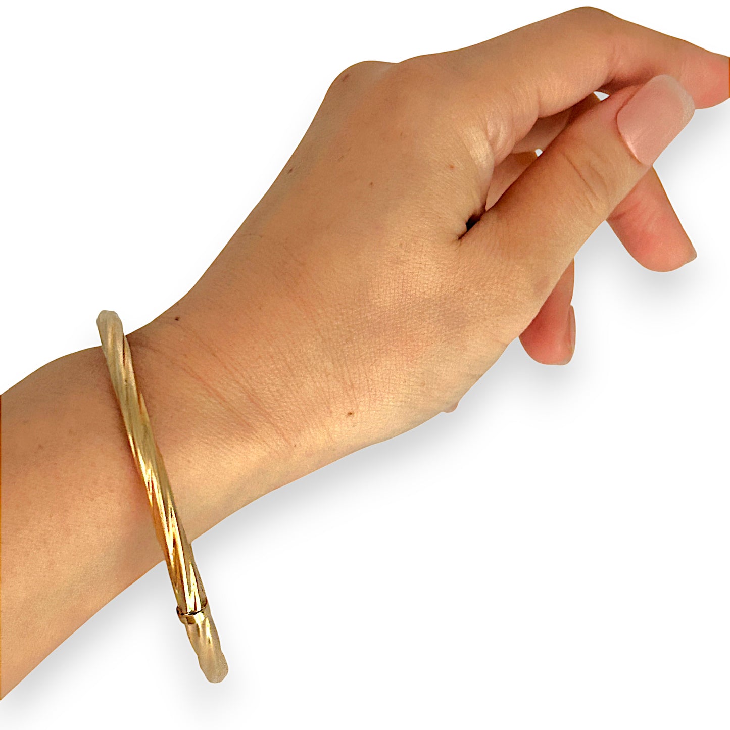 GOLD DEAL | 9ct (9K) Gold WaveLine Bangle