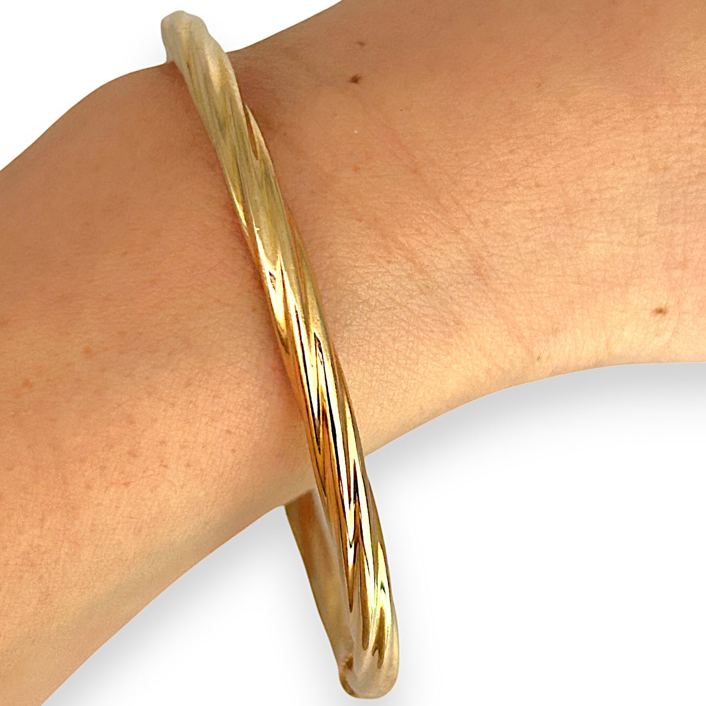 GOLD DEAL | 9ct (9K) Gold WaveLine Bangle