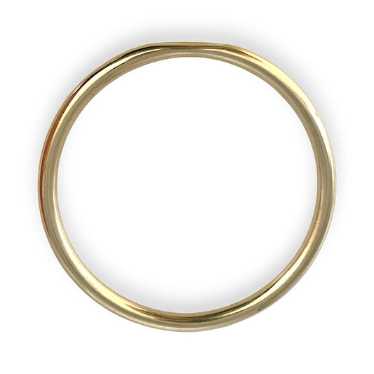 GOLD DEAL | FLASH SALE 9ct Gold Hollow Comfort Round Bangle