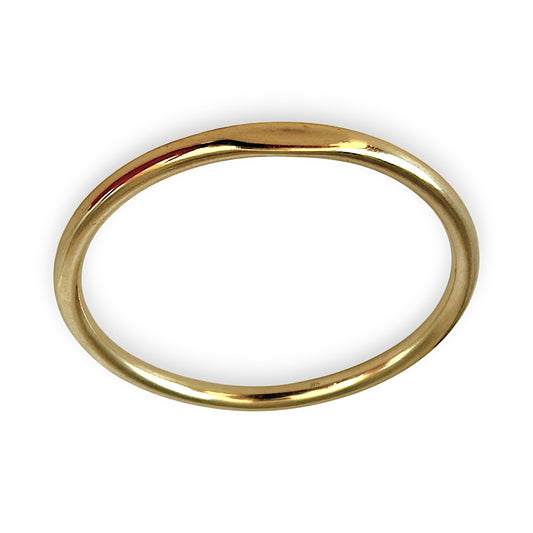 GOLD DEAL | FLASH SALE 9ct Gold Hollow Comfort Round Bangle