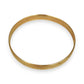 GOLD DEAL | 9ct (9K) Gold Expansive 65mm x 8mm Solid Bangle Valuation $4,550