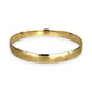 GOLD DEAL | 9ct (9K) Gold Expansive 65mm x 8mm Solid Bangle Valuation $4,550