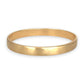 GOLD DEAL | 9ct (9K) Gold Robust Solid Oval Heavy-Duty Bangle