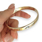GOLD DEAL | 9ct (9K) Gold Robust Solid Oval Heavy-Duty Bangle
