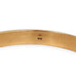 GOLD DEAL | 9ct (9K) Gold 64.9mm x 8.0mm Timeless Elegant Wide Solid Bangle