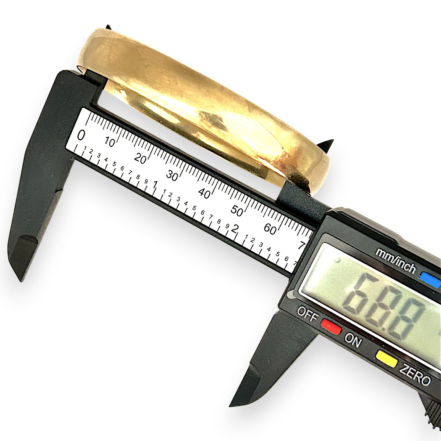GOLD DEAL | 9ct (9K) Gold 68.8mm x 62.6mm  Bold & Classic Oval Bangle