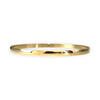 FLASH SALE | 9ct Gold Charming Round Solid Bangle, Valuation $2,620. R # 927