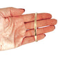 FLASH SALE | 9ct Gold Charming Round Solid Bangle, Valuation $2,620. R # 927