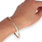 GOLD DEAL | FLASH SALE 9ct (9K) Gold Refurbished 63.7mm X 3.8mm Solid Classic Bangle