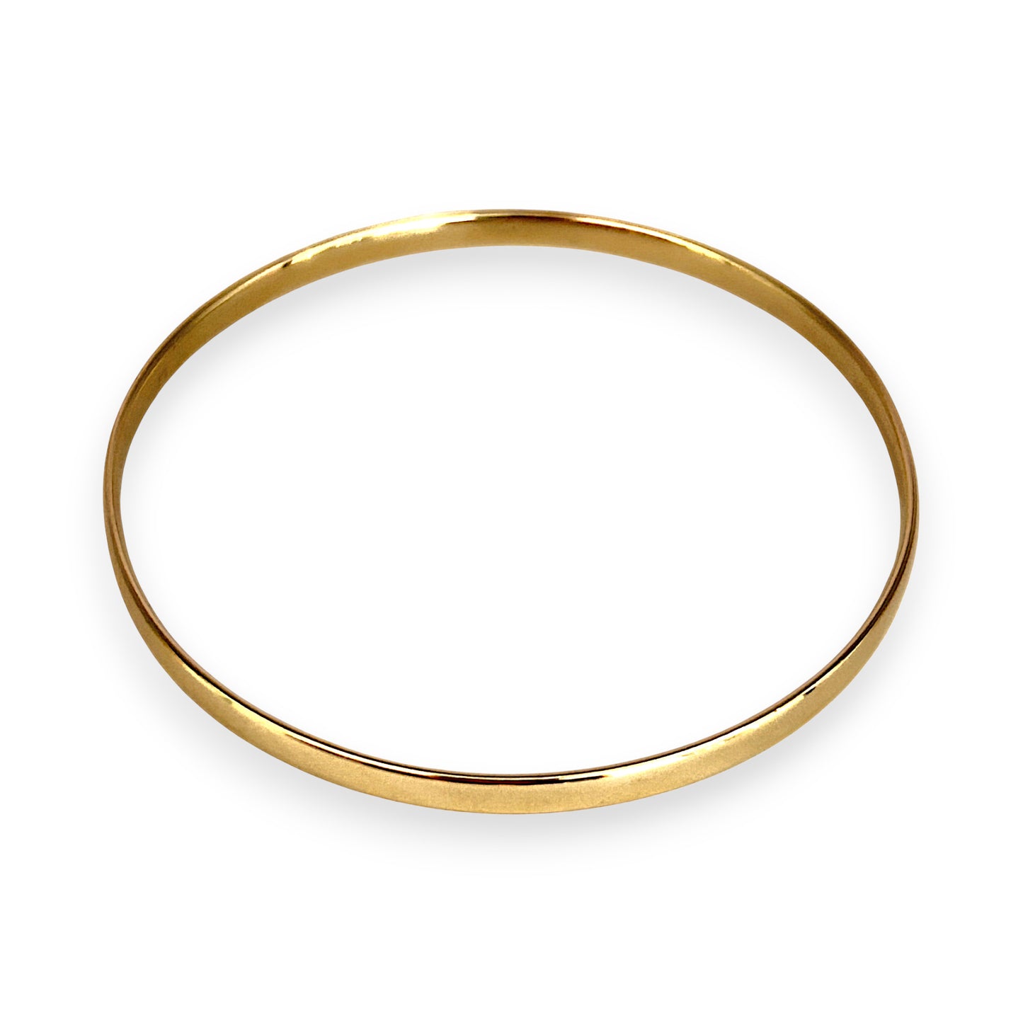 GOLD DEAL | FLASH SALE 9ct (9K) Gold Refurbished 63.7mm X 3.8mm Solid Classic Bangle