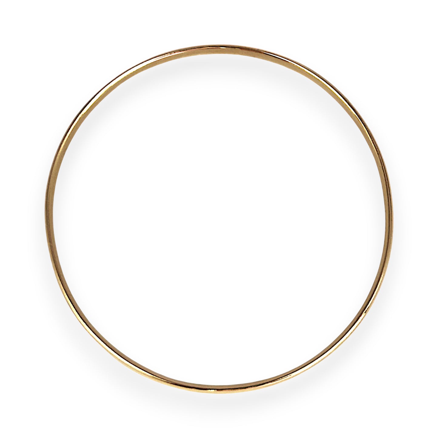 GOLD DEAL | FLASH SALE 9ct (9K) Gold Refurbished 63.7mm X 3.8mm Solid Classic Bangle